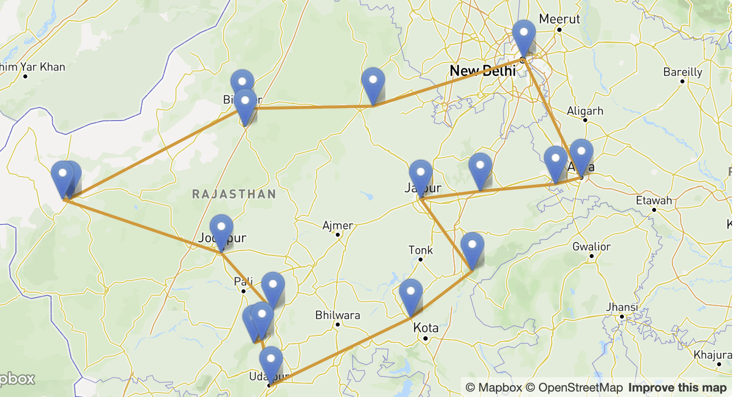 Voyage photo au Rajasthan : le circuit